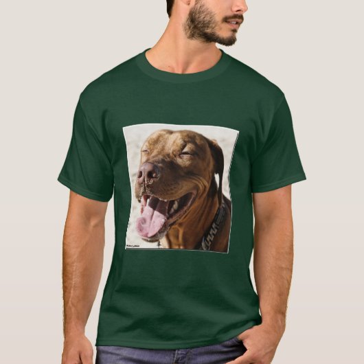 Strand-Lächeln T-Shirt (Vorderseite)