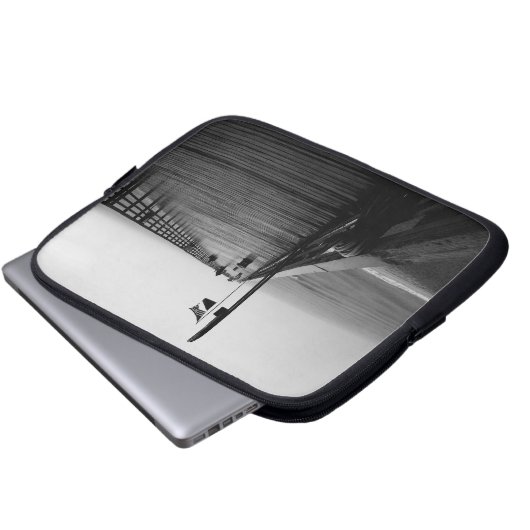 Strand Laptopschutzhülle (Vorne Knopf)