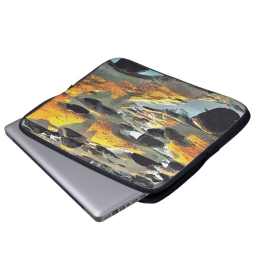 STRAND LAPTOPSCHUTZHÜLLE (Vorne Knopf)