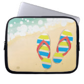 Strand Laptopschutzhülle (Vorderseite)