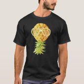 Strand Leben auf den Kopf Ananas T - Shirt Tank (Vorderseite)