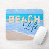Strand-Leben. Herrliches Aquameer und tropische Mousepad (Mit Mouse)