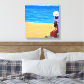 Strand Leinwand Kunst (Insitu (Schlafzimmer))