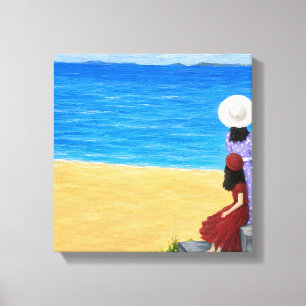Strand Leinwand Kunst