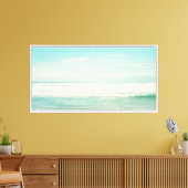Strand Leinwanddruck (Insitu (Wohnzimmer))