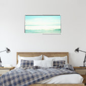 Strand Leinwanddruck (Insitu (Schlafzimmer))