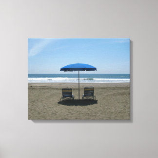 Strand Leinwanddruck