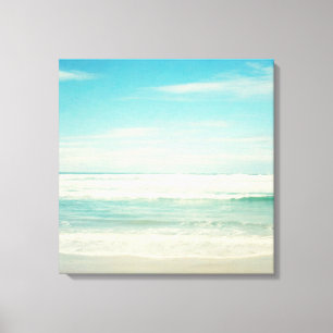 Strand Leinwanddruck