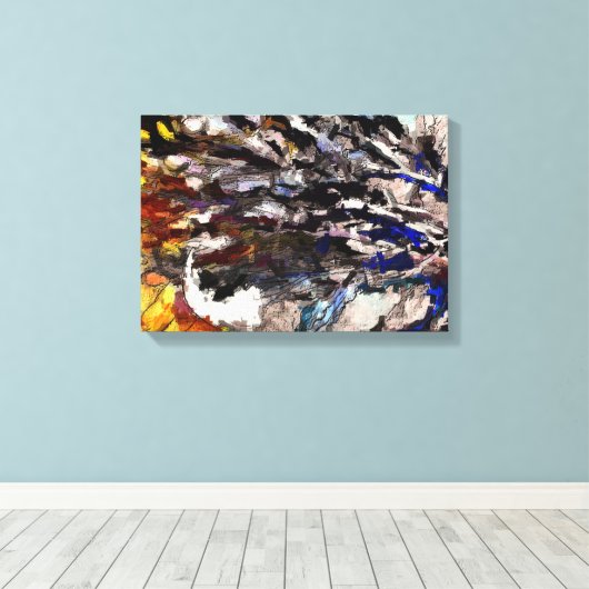 STRAND LEINWANDDRUCK (Insitu (Holzboden))