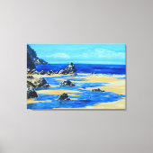 Strand leinwanddruck (Vorderseite)