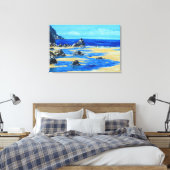 Strand leinwanddruck (Insitu (Schlafzimmer))