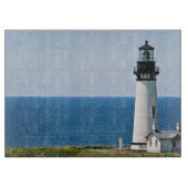 Strand-Leuchtturm Schneidebrett (Vorderseite)