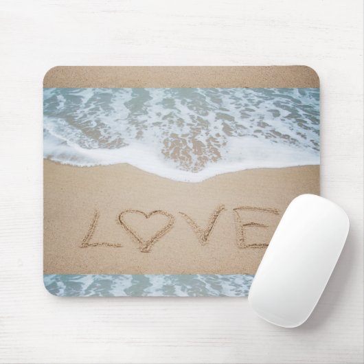 Strand-Liebe II Mousepad (Mit Mouse)