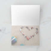Strand-Liebe Karte (Innenseite)