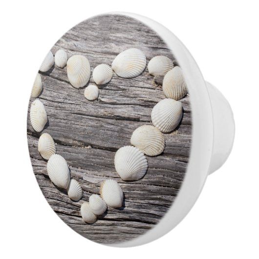 Strand-Liebe Keramikknauf (Rechts)