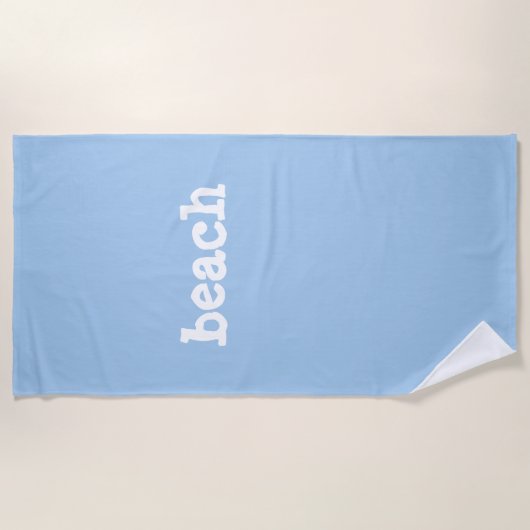 Strand Long Sleeve Strandtuch (Vorderseite)