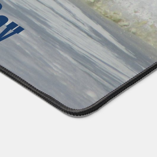 Strand Lover Ocean Wave Foto Küstenwasser Schreibtischunterlage (Ecke)