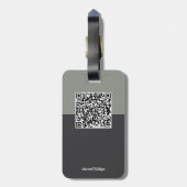 Strand LT04-0426 Gepäckanhänger (Rückseite vertikal)