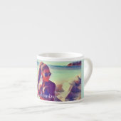 Strand Mädchen Thunder_Cove Espressotasse (Vorderseite Rechts)