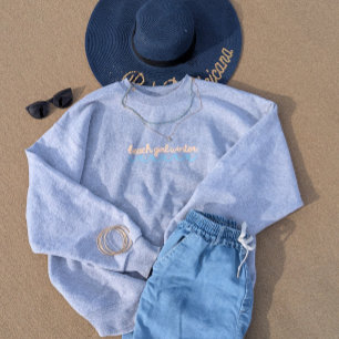 Strand Mädchen Winter  Sweatshirt