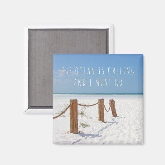 Strand Magnet (Vorderseite/Rückseite)