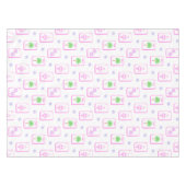 Strand Mahjong Bikini Seestern Palme Küste Tischdecke (Vorderseite (Horizontal))