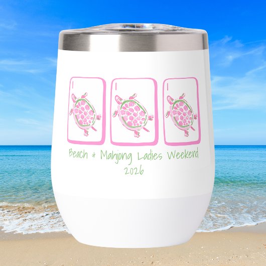Strand & Mahjong-Wochenende Personalisierte Meeres