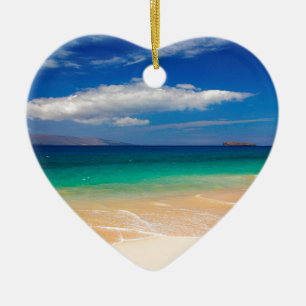 Strand Makena Maui Hawaii Keramikornament