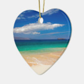 Strand Makena Maui Hawaii Keramikornament (Links)