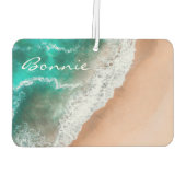 Strand Meer Meer Küste Sand tropischen Sommer Autolufterfrischer (Rückseite)