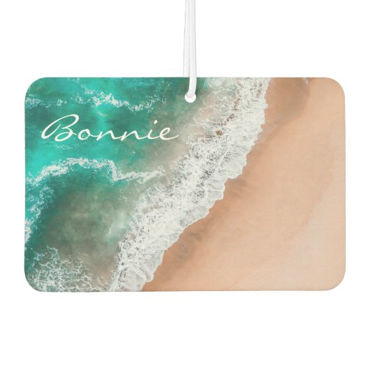 Strand Meer Meer Küste Sand tropischen Sommer Autolufterfrischer (Vorderseite)