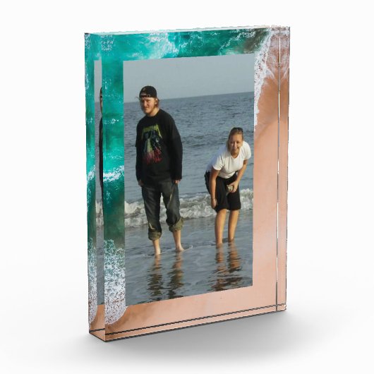 Strand Meer Meer Küste Sand tropischen Sommer Fotoblock (Links)