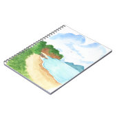 Strand Meer Notizblock (Linke Seite)