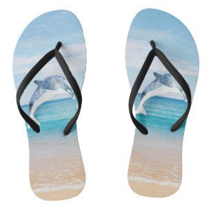 Strand, Meer, Sand, Dolphin Badesandalen