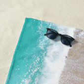 Strand, Meer und Sandurlaub Strandtuch (Beispiel)