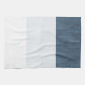 Strand Meer Weißer Blau Küchentuch (Horizontal)