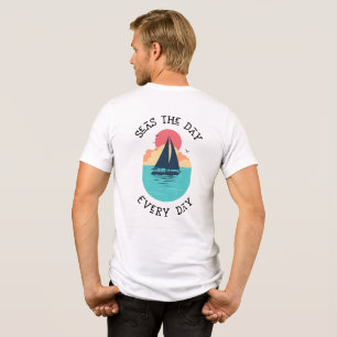 Strand, Meeresleben, Boot, Fun T - Shirt