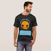 Strand mehr, Arbeit weniger T-Shirt (Vorne ganz)