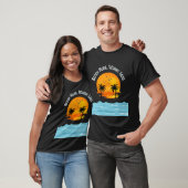 Strand mehr, Arbeit weniger T-Shirt (Unisex)