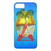 Strand Mele Kalikimaka Case-Mate iPhone Hülle (Rückseite)