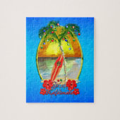 Strand Mele Kalikimaka Puzzle (Vertikal)