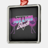 Strand Miami Ornament Aus Metall (Links)
