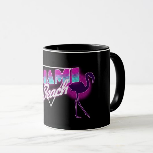 Strand Miami Tasse (VorderseiteRechts)