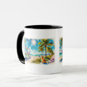 Strand Miami Tasse (Vorderseite Links)