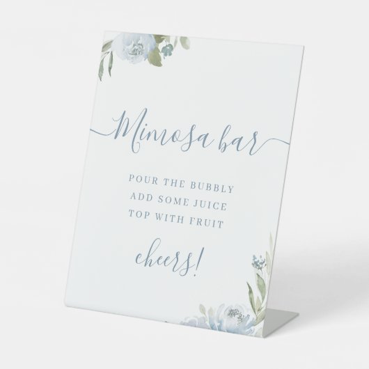 Strand Mimosa Bar Sockelschild (Vorderseite)