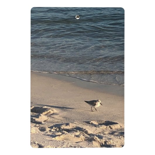 Strand Mini Klemmbrett (Rückseite)