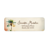 Strand mit Aquarellfarben (Vorne)