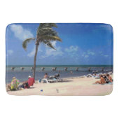 Strand mit Coconut Palm Badematte (Vorderseite)