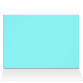 Strand mit farbenfrohen Starfish Dankeschön Karte (Innenansicht Horizontal (Oben))