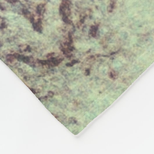 Strand mit Meerwasser und Badestrand im Sommer Fleecedecke (Ecke)